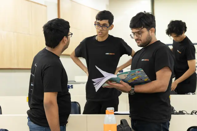 Debating the problem set between rounds